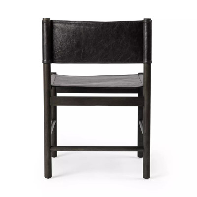 Four Hands Kena Dining Chair - Sonoma Black W/ Charcoal Parawood