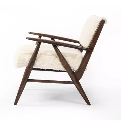 Four Hands Papile Chair - Cream Sherling