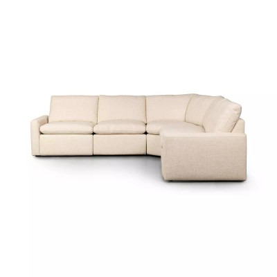 Four Hands Tillery Power Recliner 5 - Piece Sectional - Antigo Natural