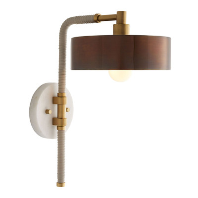 Arteriors Aaron Sconce - Heritage Brass