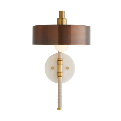 Arteriors Aaron Sconce - Heritage Brass