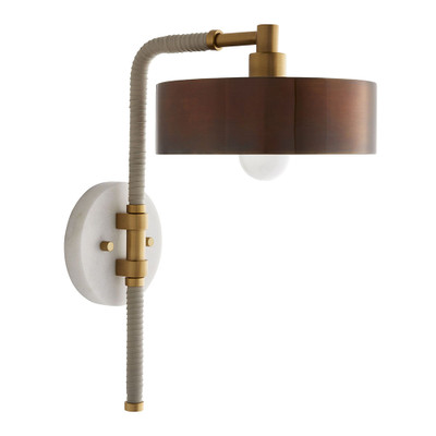 Arteriors Aaron Sconce - Heritage Brass