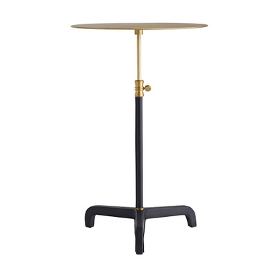 Arteriors Addison Accent Table - Indigo Leather