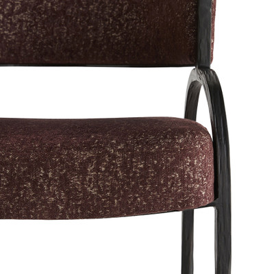 Arteriors Bahati Chair - Bordeaux Chenille