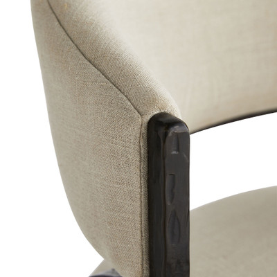 Arteriors Bahati Chair - Natural Linen