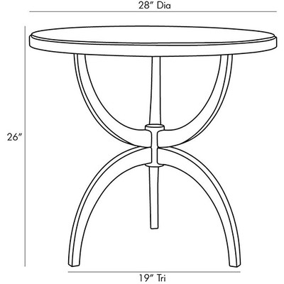 Arteriors Dorey End Table