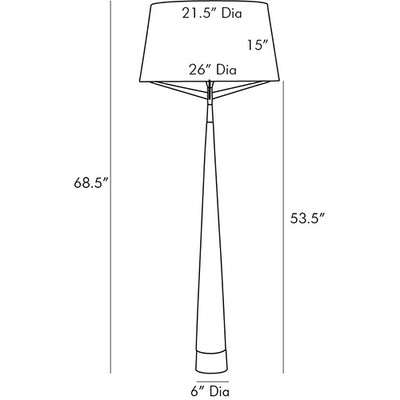 Arteriors Elden Floor Lamp