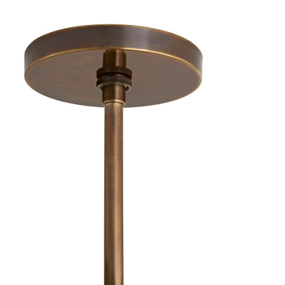 Arteriors Harrison Linear Chandelier - Heritage Brass