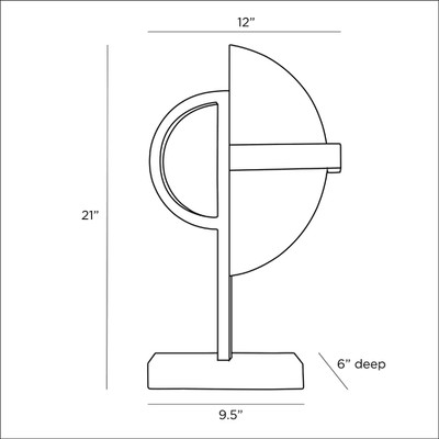 Arteriors Jacinto Sculpture