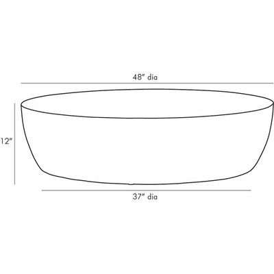 Arteriors Jacob Large Coffee Table