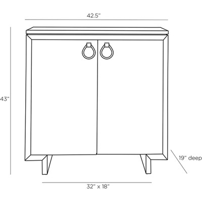 Arteriors Kayne Cabinet