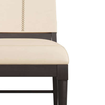 Arteriors Keegan Chair - Ivory Leather