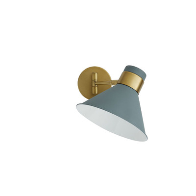 Arteriors Lane Sconce - Cadet Blue