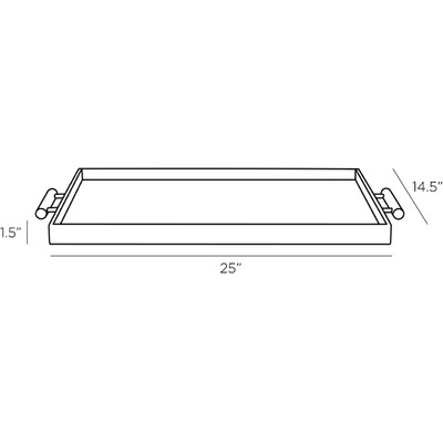 Arteriors Maxwell Tray