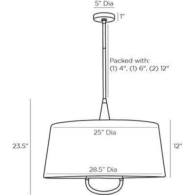 Arteriors Middlebury Pendant