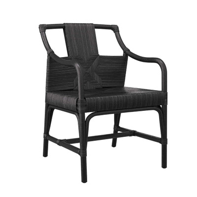 Arteriors Newton Dining Chair - Black (Closeout)