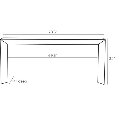 Arteriors Ormando Console