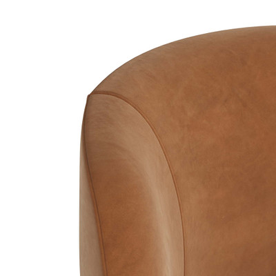 Arteriors Poppy Chair Cider Velvet Champagne Swivel