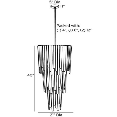 Arteriors Raine Chandelier