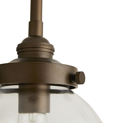 Arteriors Reeves Small Outdoor Pendant - Aged Brass (Closeout)