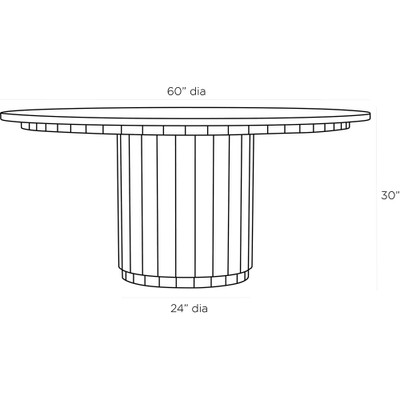 Arteriors Reid Dining Table