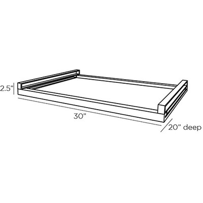 Arteriors Rexburg Tray