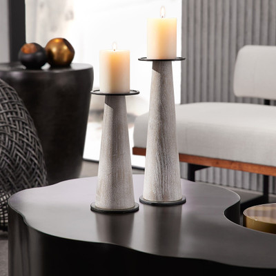 Arteriors Rotunno Candleholders, Set of 2 (Closeout)