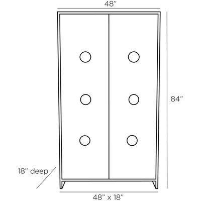 Arteriors Rowsell Cabinet (Closeout)