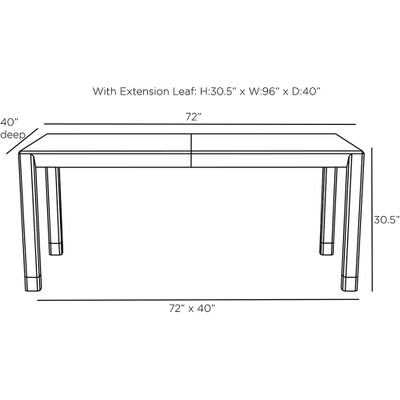 Arteriors Springer Dining Table