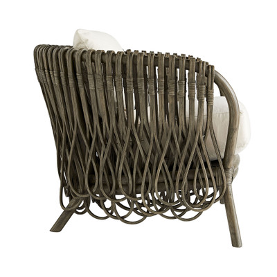 Arteriors Strata Lounge Chair - Muslin