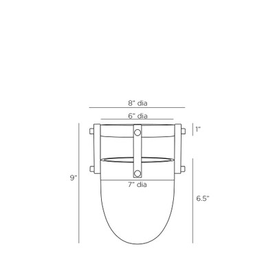 Arteriors Toren Flush Mount