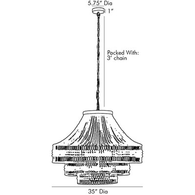 Arteriors Tulane Chandelier