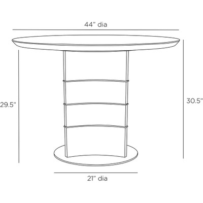 Arteriors Vetralla Dining Table