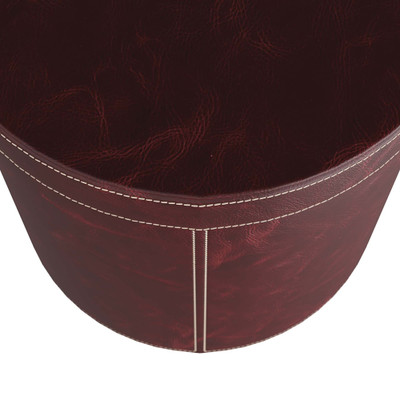 Arteriors Wes Accent Table - Merlot