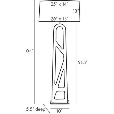 Arteriors Wilcott Floor Lamp