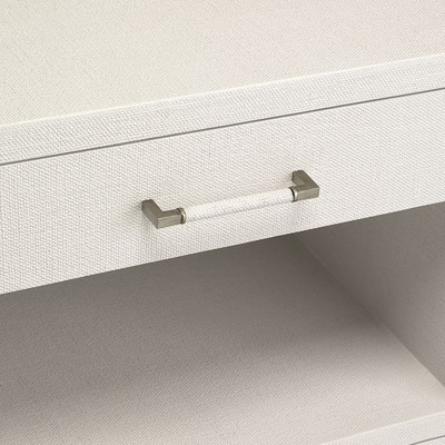 Interlude Home Taylor Bedside Chest - White
