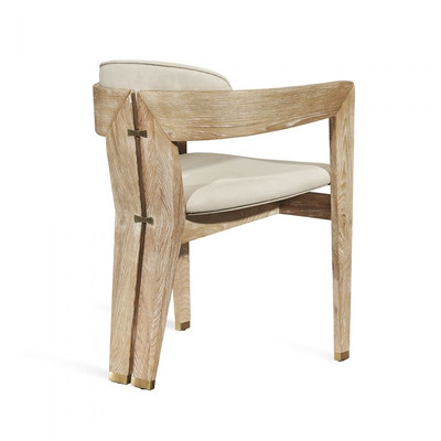 Interlude Home Maryl Dining Chair - Whitewash