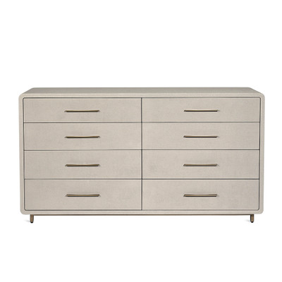 Interlude Home Alma 8 Drawer Chest - Sand
