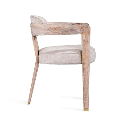 Interlude Home Maryl Ii Dining Chair - Cream Linen