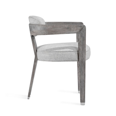 Interlude Home Maryl Ii Dining Chair - Grey Linen