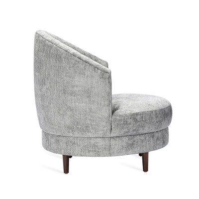 Interlude Home Capri Grand Swivel Chair - Feather