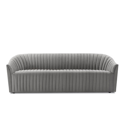 Interlude Home Channel Sofa - Grey