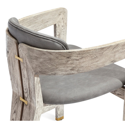 Interlude Home Maryl Dining Chair - Brushed Taupe