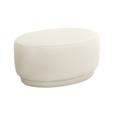 Interlude Home Dana Ottoman - Pearl