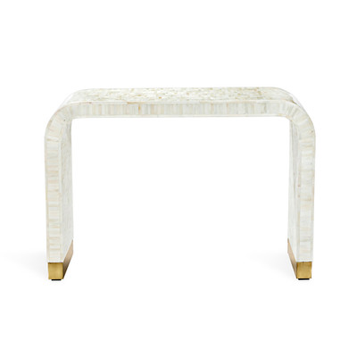 Interlude Home Beacon Console Table - Cream