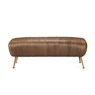 Interlude Home Thatcher Bench - Mink