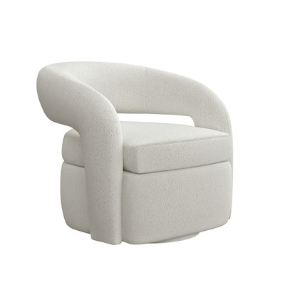 Interlude Home Targa Swivel Chair - Cameo