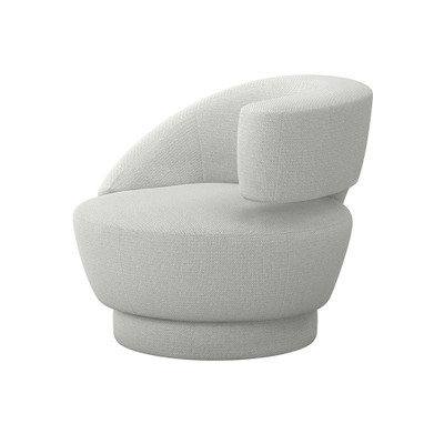 Interlude Home Arabella Right Swivel Chair - Fresco