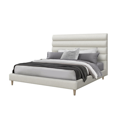 Interlude Home Channel Queen Bed - Cameo
