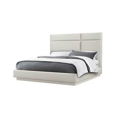 Interlude Home Quadrant Queen Bed - Cameo